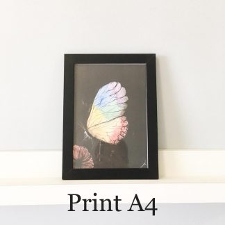 Quadro decorativo aquarela
